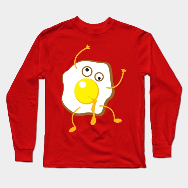 Egg Tooniefied Long Sleeve T-Shirt by Tooniefied